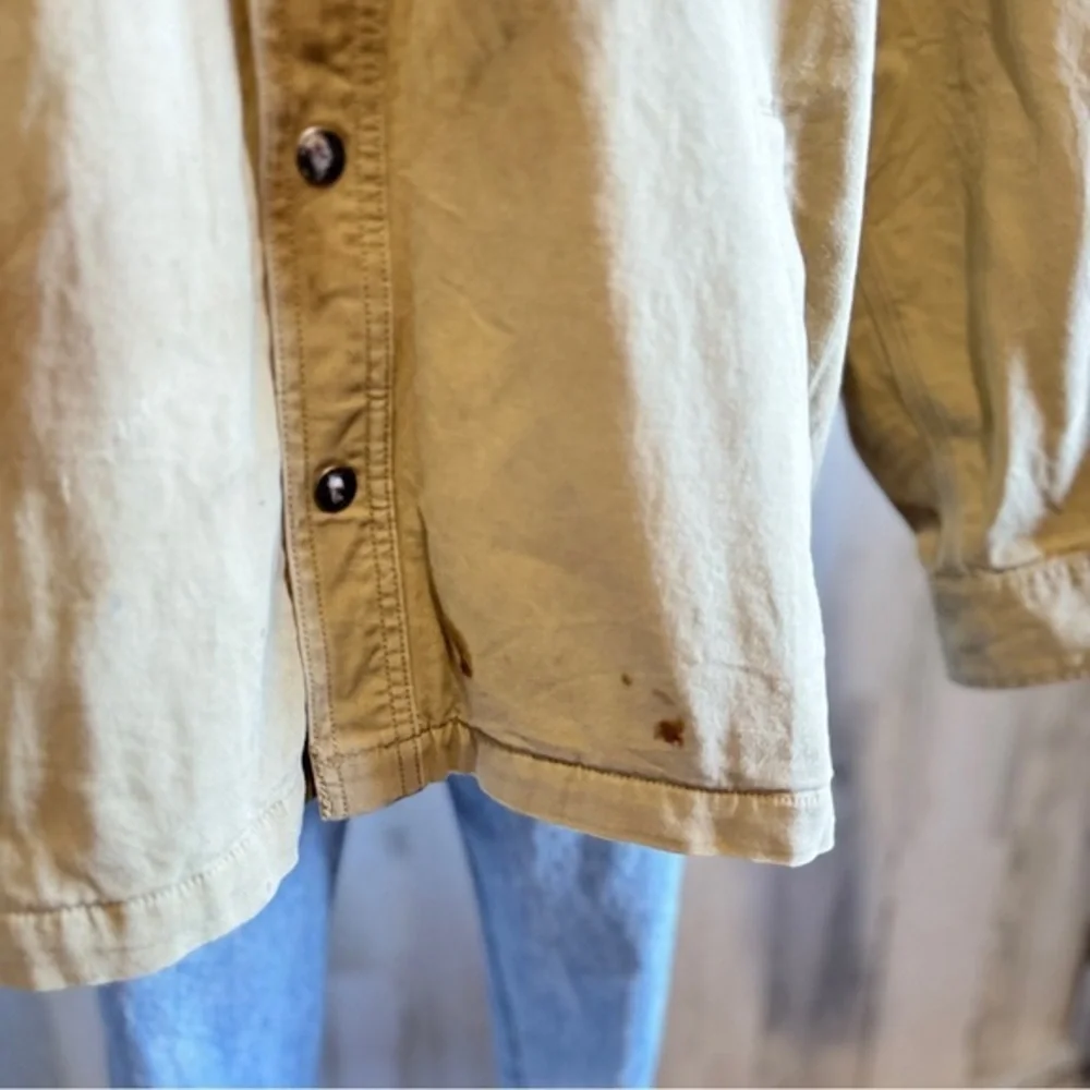 Carhartt Men’s XL Sandstone Button-Up Work‎ Jacket see description - Picture 6 of 10